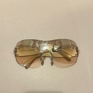 Tilly's Gold-Tinted Sunglasses